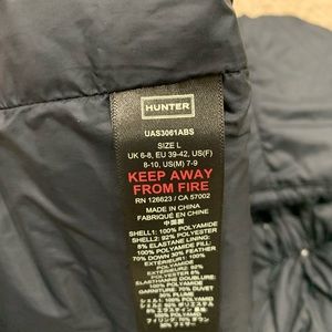 Hunter Luxury Down boot socks